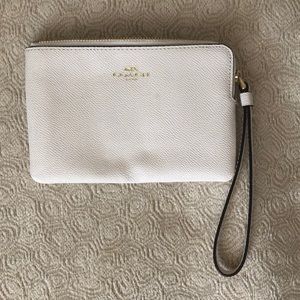 Ivory Coach Wristlet